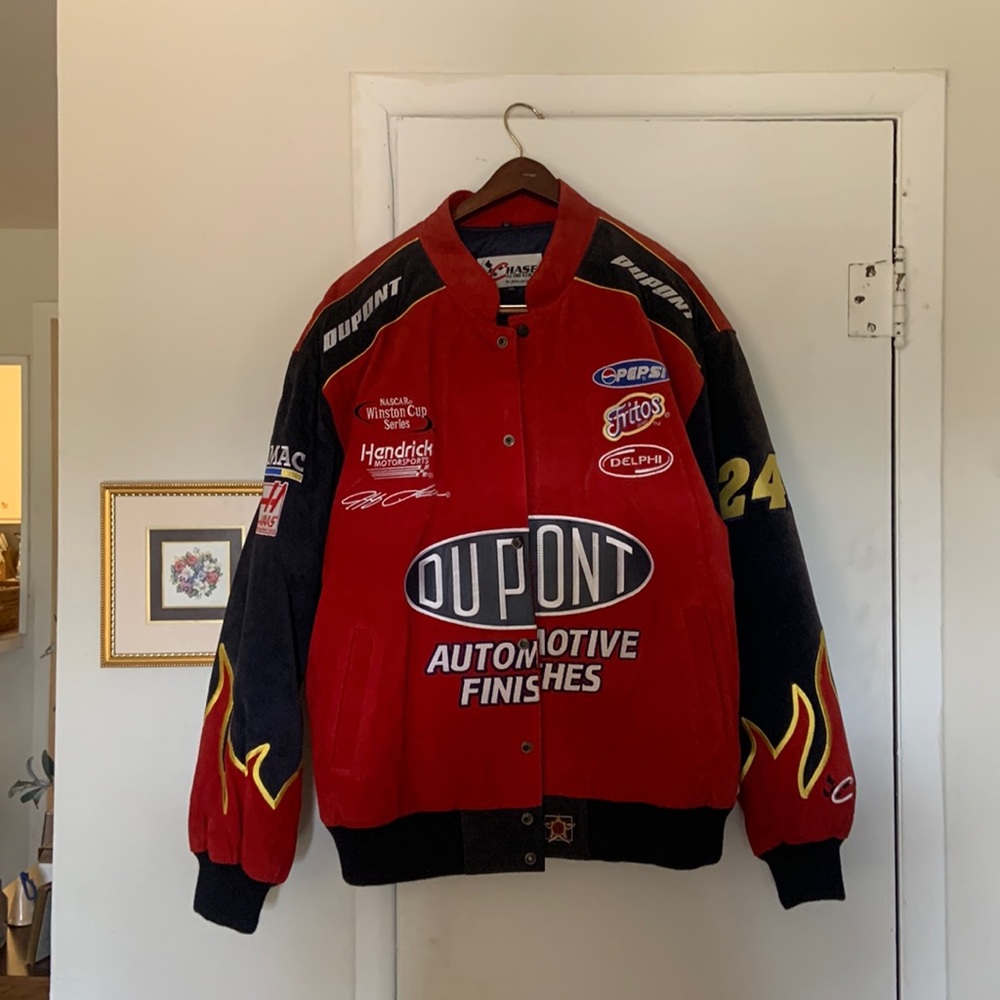 NASCAR leather jacket